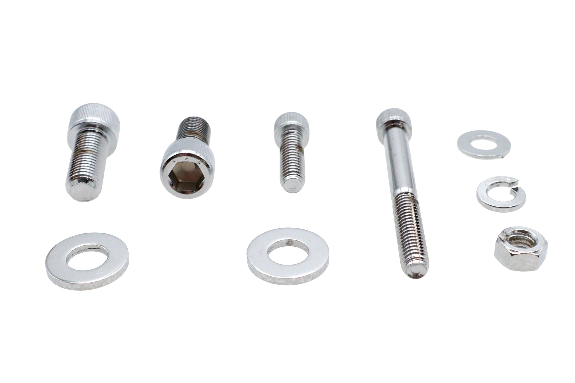 Top Motor Mount Bolt Kit Chrome