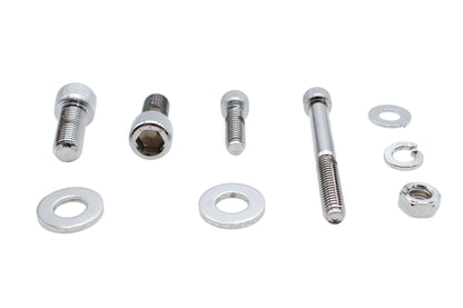 Top Motor Mount Bolt Kit Chrome