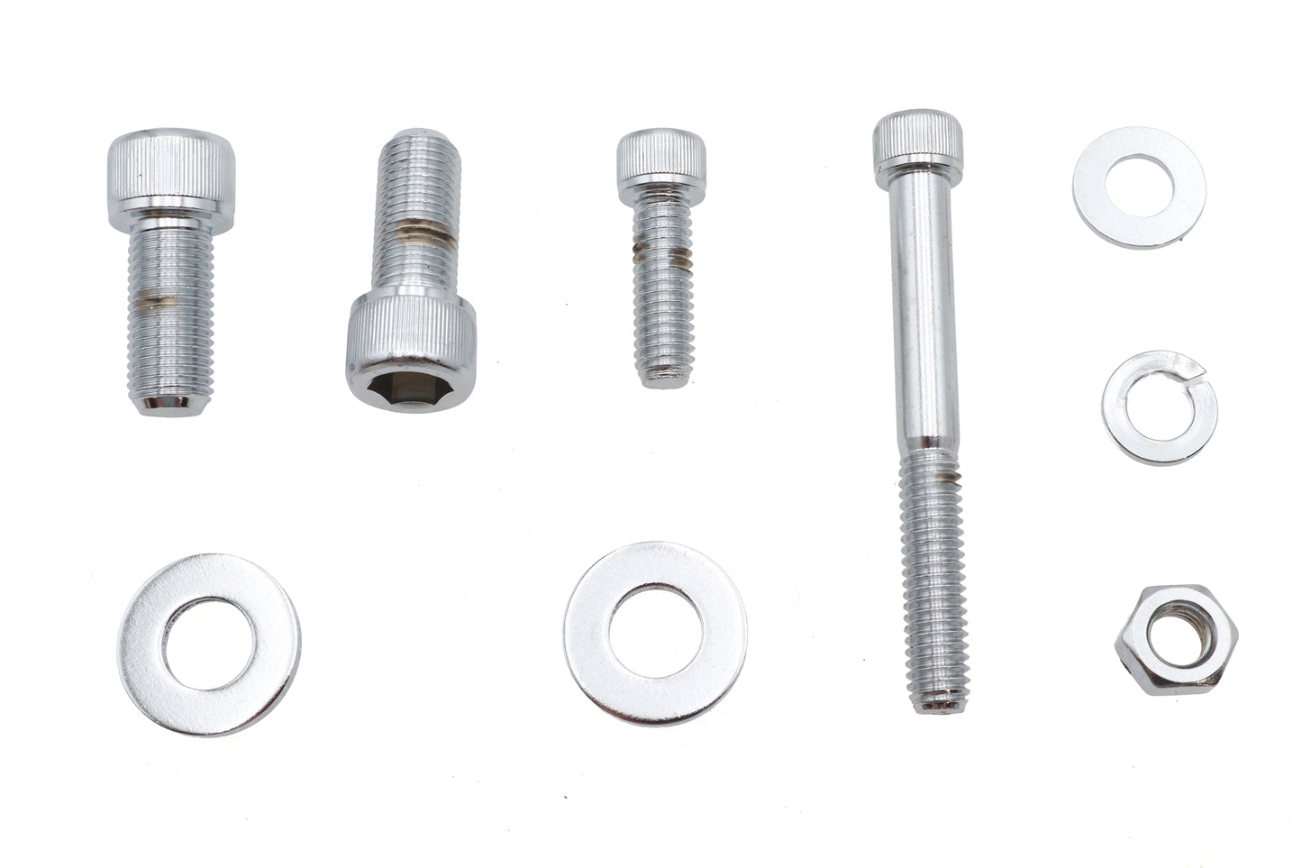 Top Motor Mount Bolt Kit Chrome