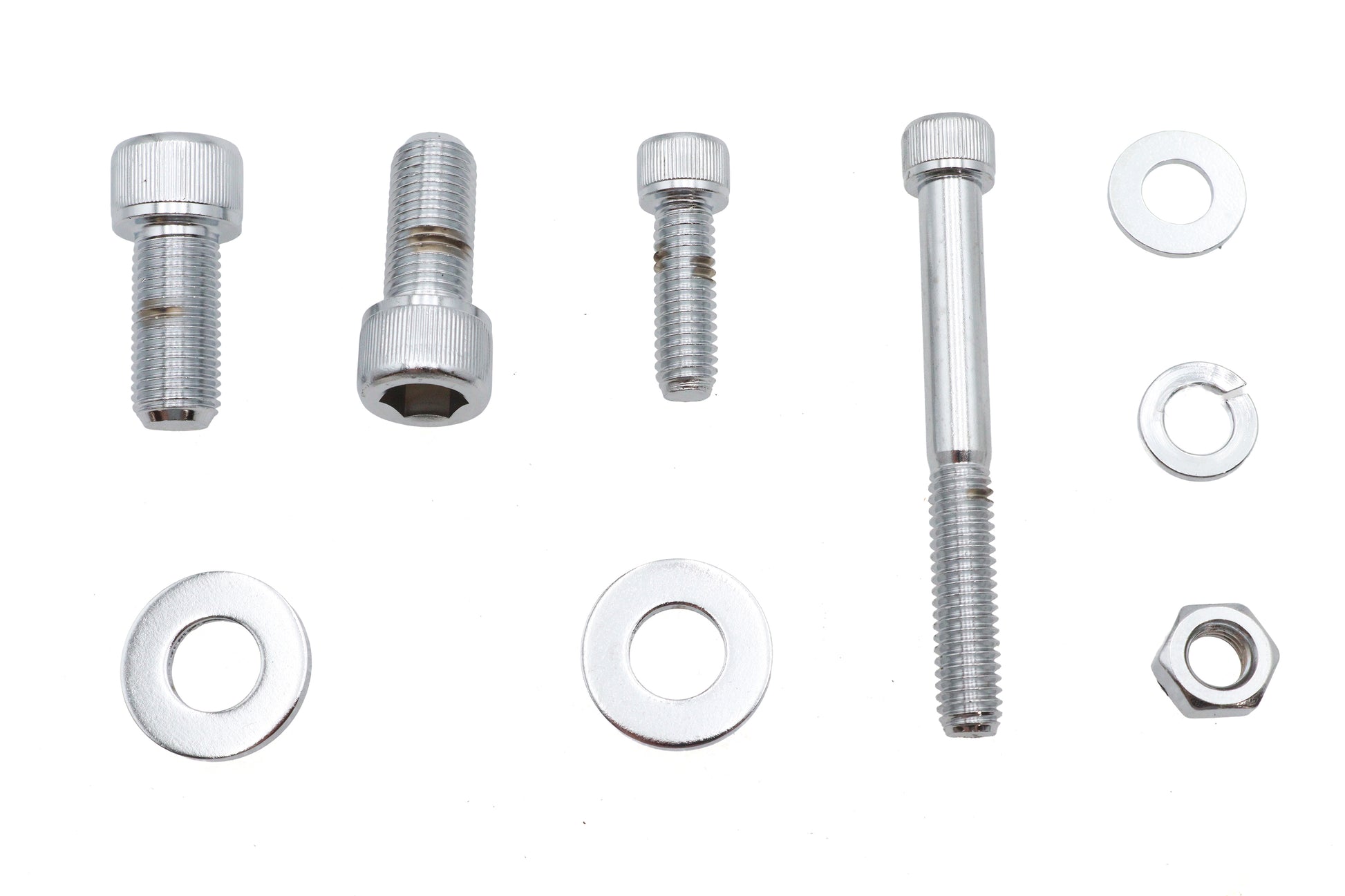 Top Motor Mount Bolt Kit Chrome
