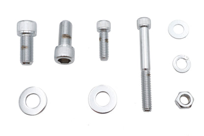 Top Motor Mount Bolt Kit Chrome