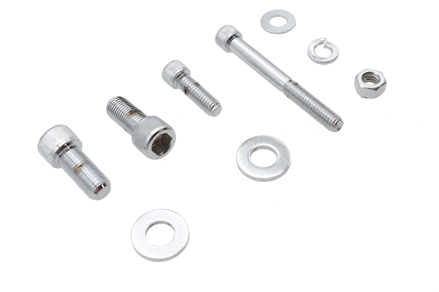 Top Motor Mount Bolt Kit Chrome