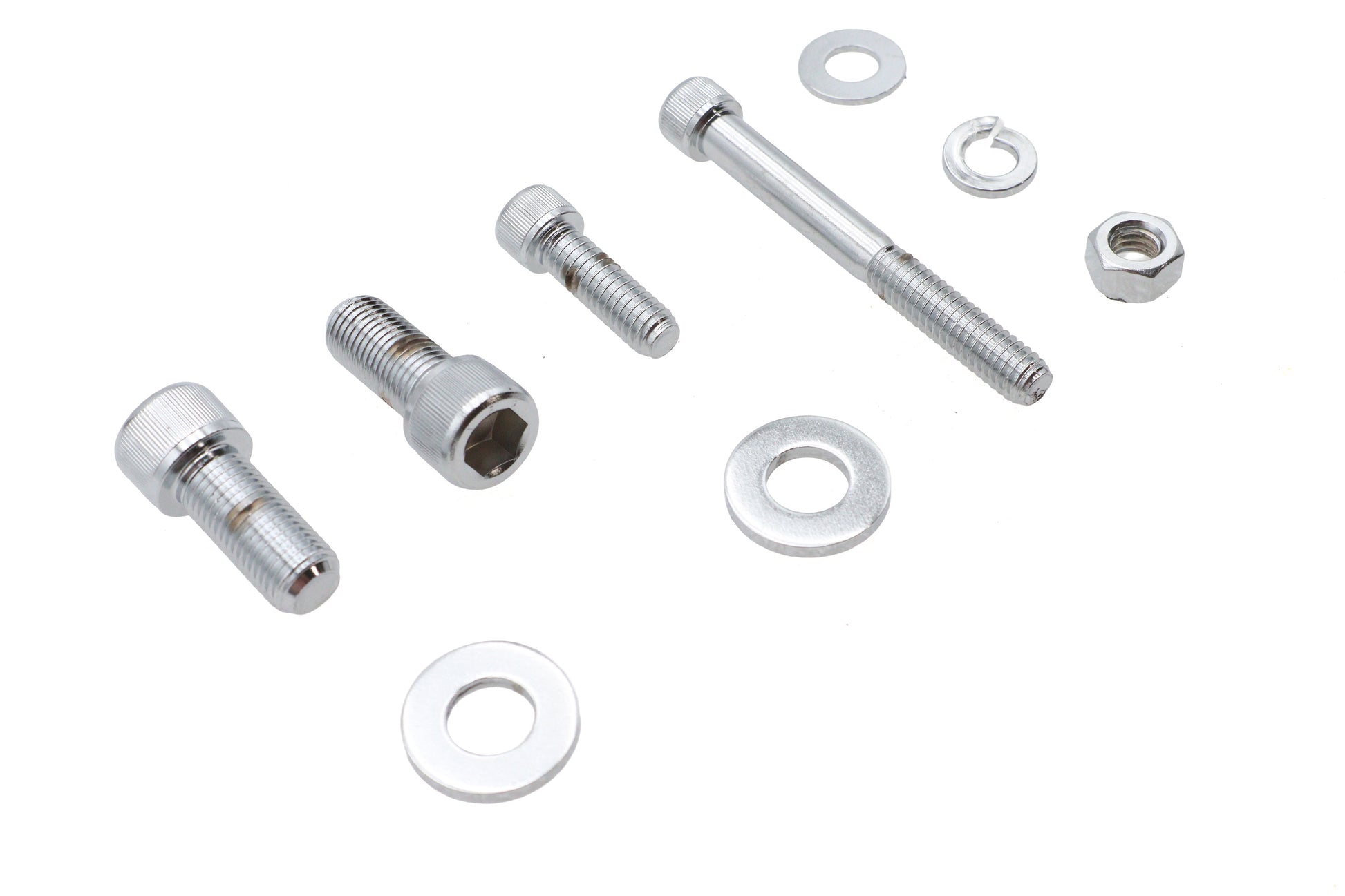 Top Motor Mount Bolt Kit Chrome