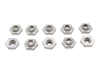 Flexloc Nuts 10/32 Cadmium