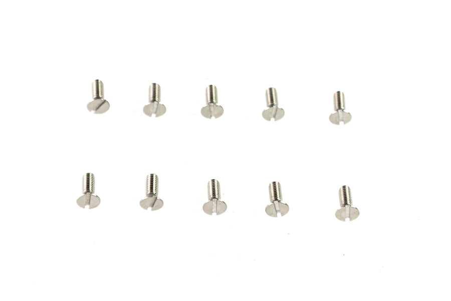 Flathead Screws 10-32 X 1/2 Stainless Steel