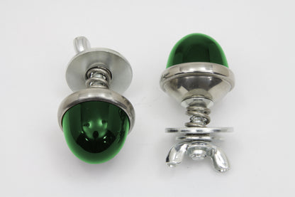 License Plate Reflector Set Green