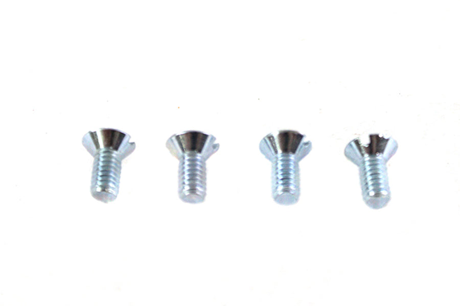 8-32 x 3/8 Flat Head Slotted Screw Zinc