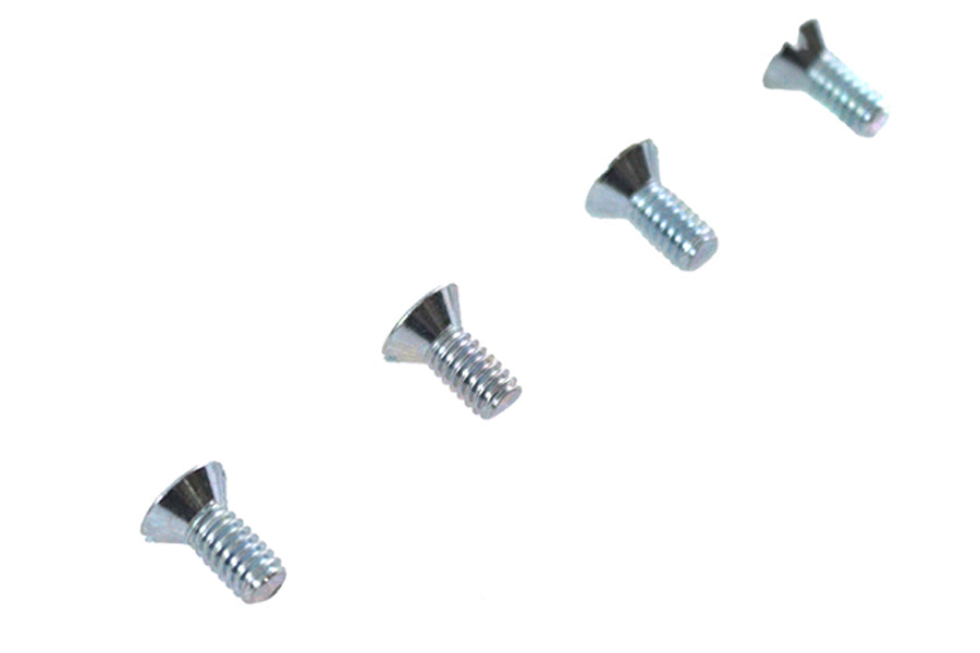 8-32 x 3/8 Flat Head Slotted Screw Zinc