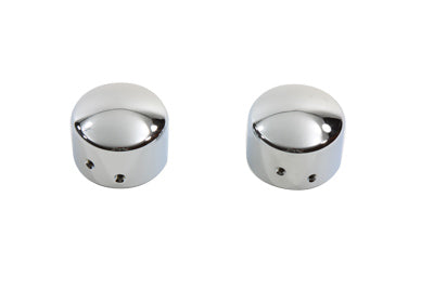 Chrome Front Axle Cap Cover Set Cap Style