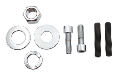Chrome Rear Axle Nut Kit