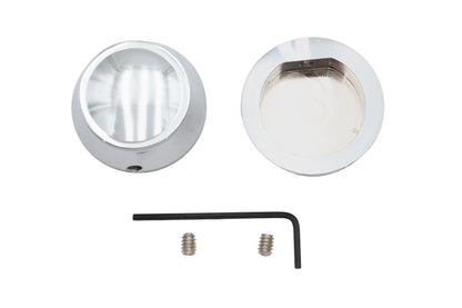 Swingarm Pivot Caps Chrome