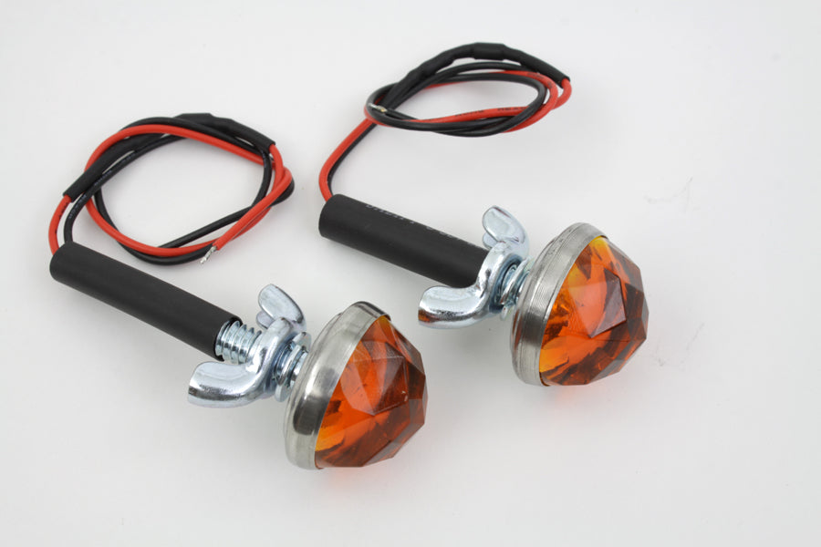 Amber LED Reflector Set