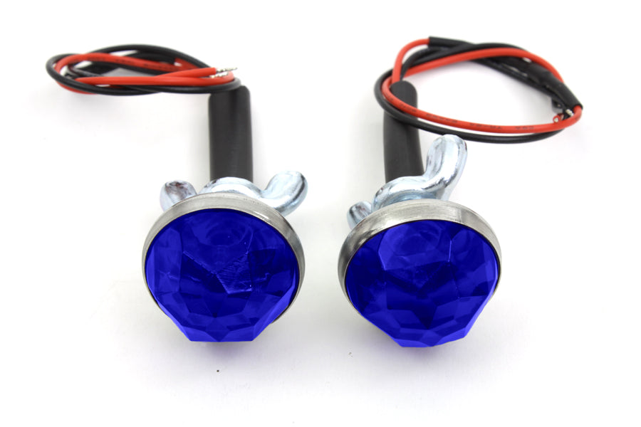 Blue LED Reflector Set