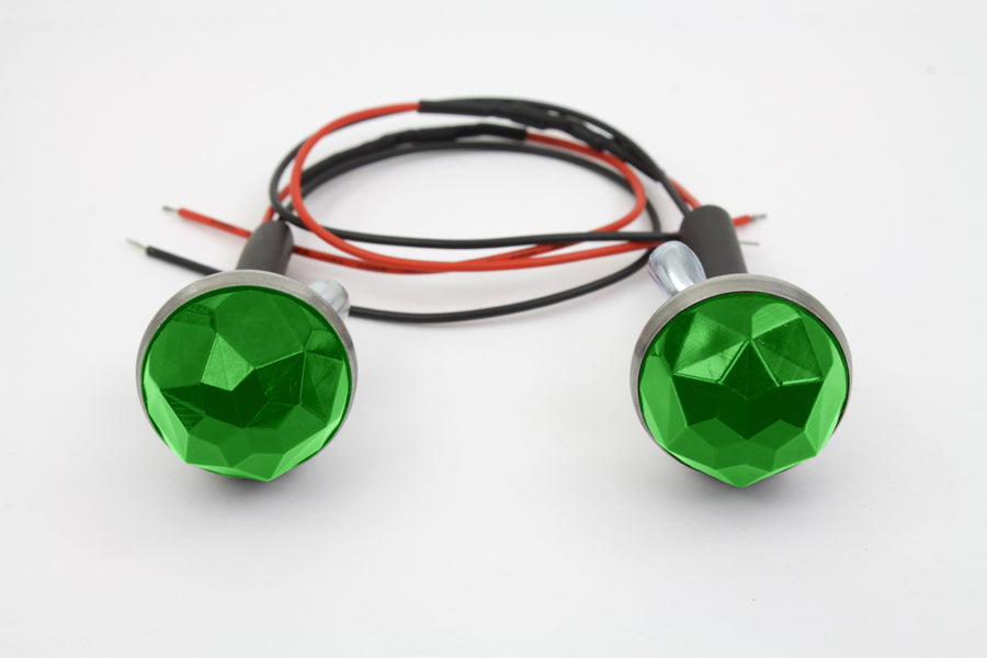 Green LED Reflector Set