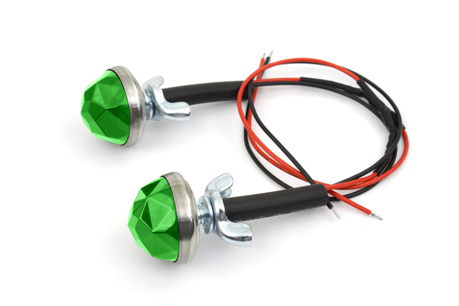 Green LED Reflector Set