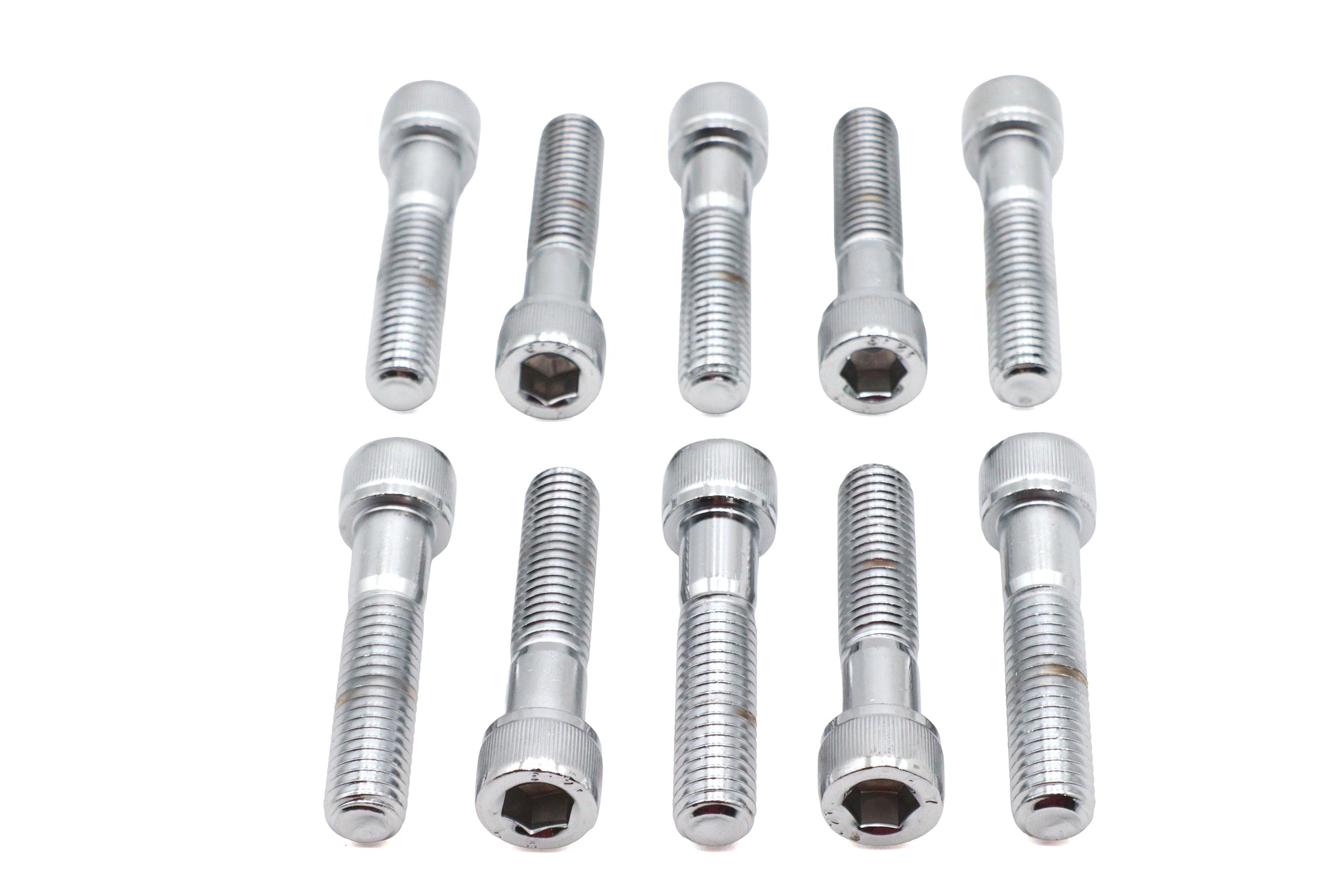Allen Socket Cap Bolt Knurled Chrome