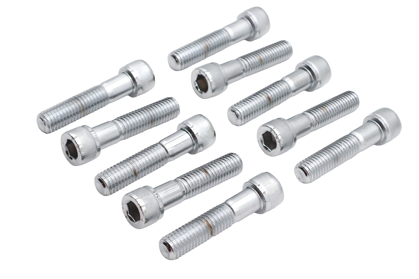 Allen Socket Cap Bolt Knurled Chrome