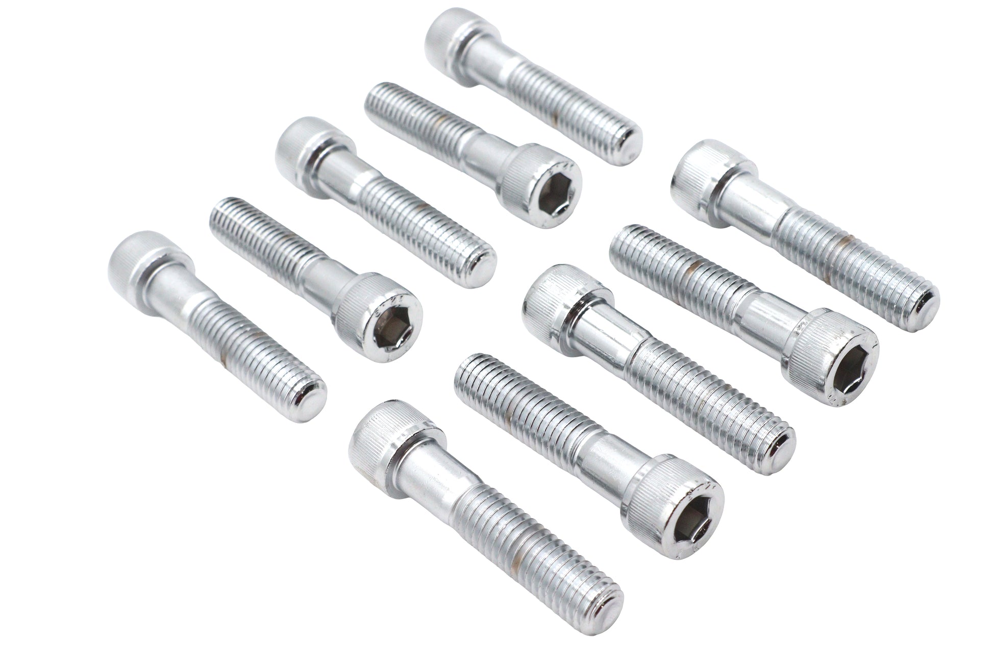 Allen Socket Cap Bolt Knurled Chrome