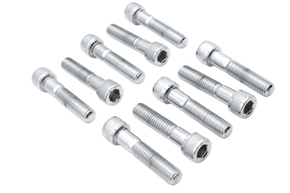 Allen Socket Cap Bolt Knurled Chrome