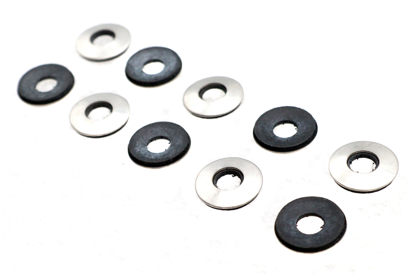5/16 Fender Washers Neoprene and Stainless Steel