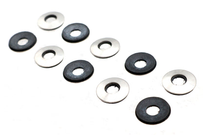 5/16 Fender Washers Neoprene and Stainless Steel