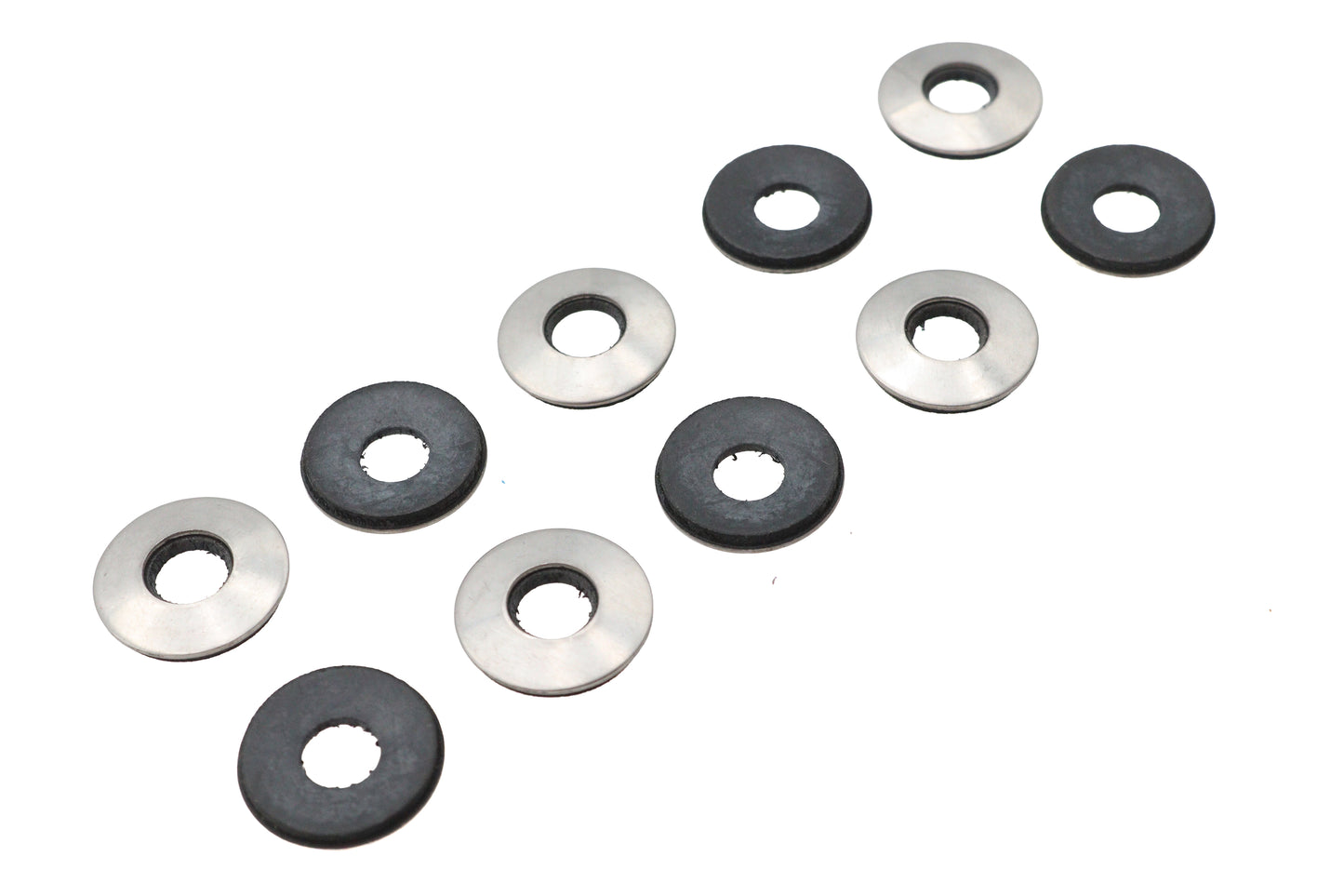 5/16 Fender Washers Neoprene and Stainless Steel
