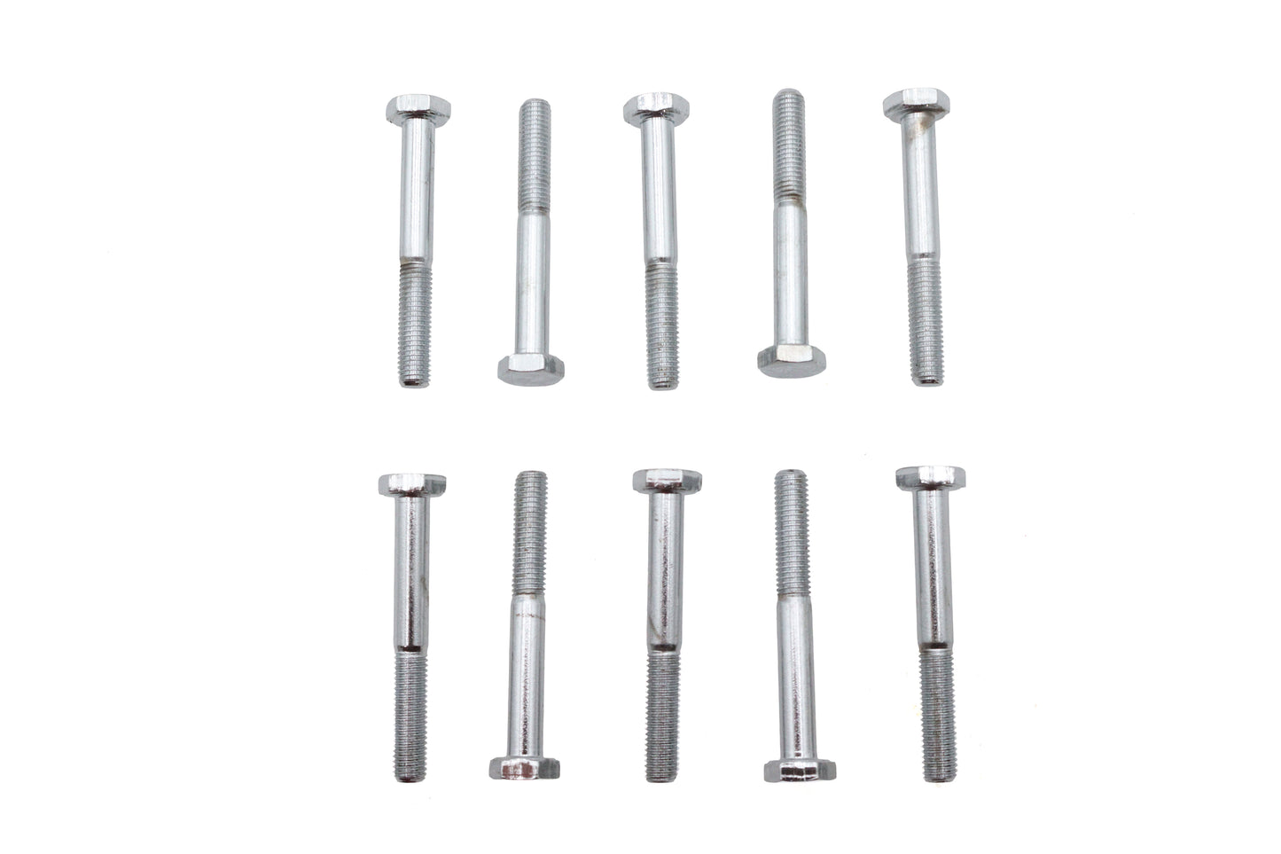 Chrome Hex Cap Bolts 1/4 x 2