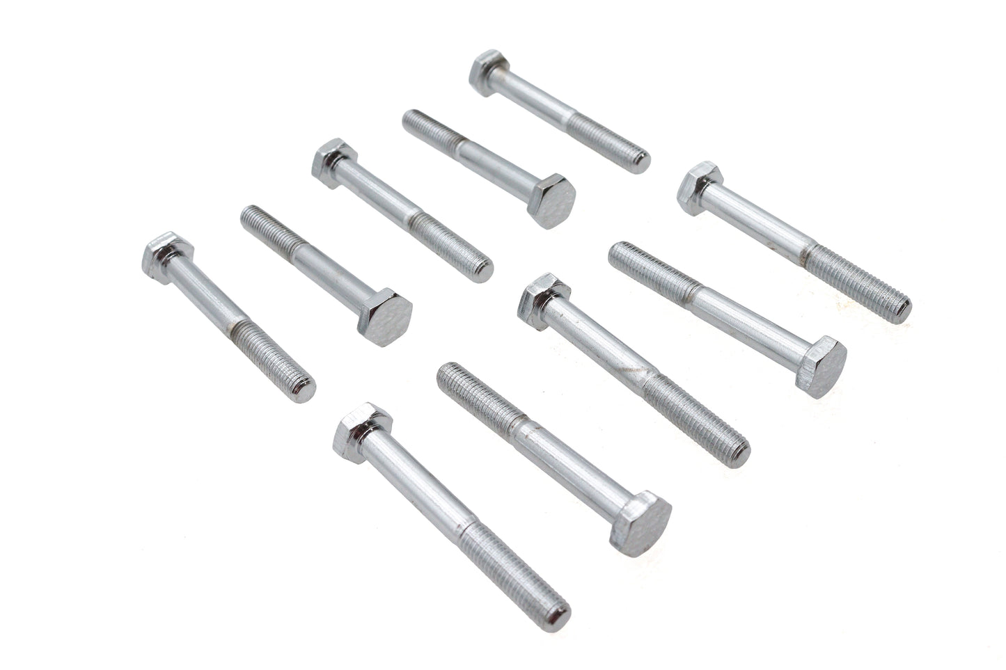 Chrome Hex Cap Bolts 1/4 x 2