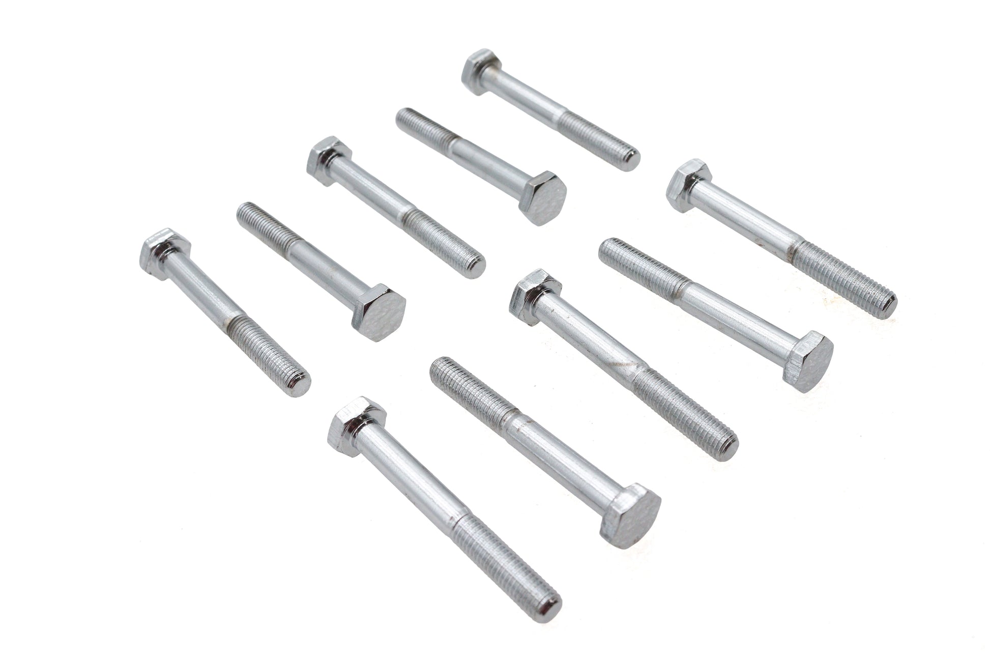 Chrome Hex Cap Bolts 1/4 x 2