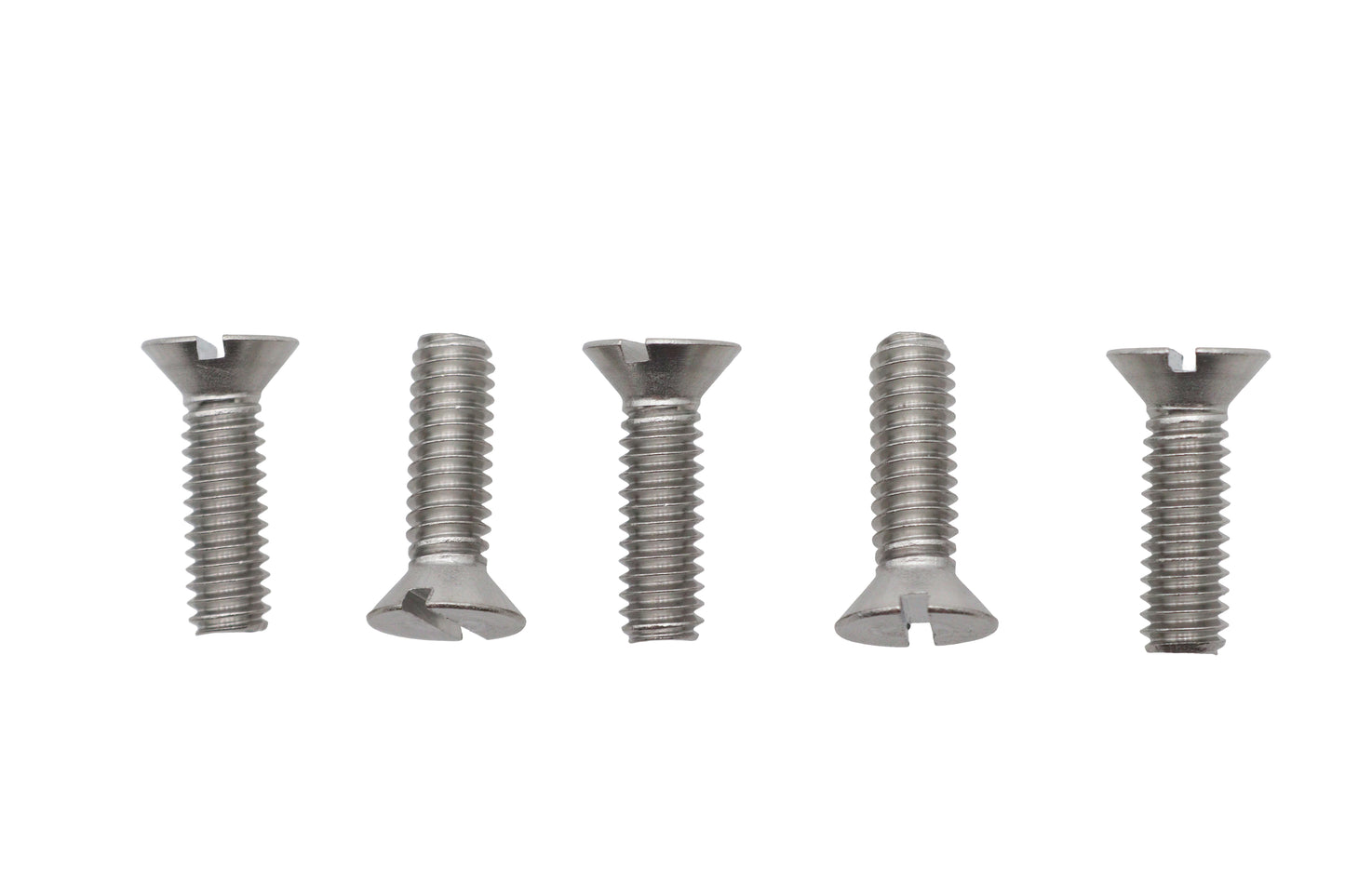 Slotted Round Head Screw 12-24 x 3/4 Stainless Steel