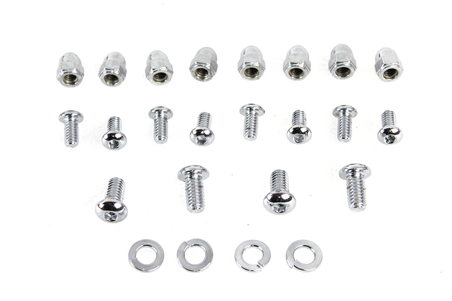 Fender Mount Chrome Allen Screw Kit