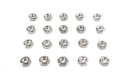 Hex Nuts 1/4-20 Chrome