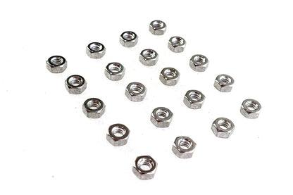 Hex Nuts 1/4-20 Chrome