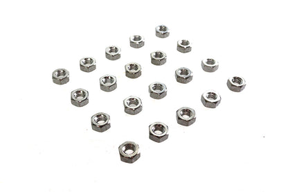 Hex Nuts 1/4-20 Chrome