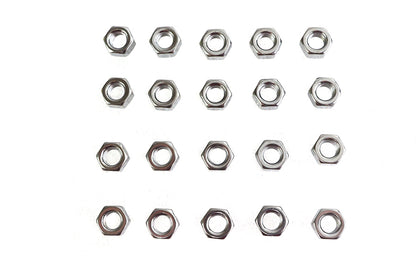 Chrome Hex Nuts 5/16-18