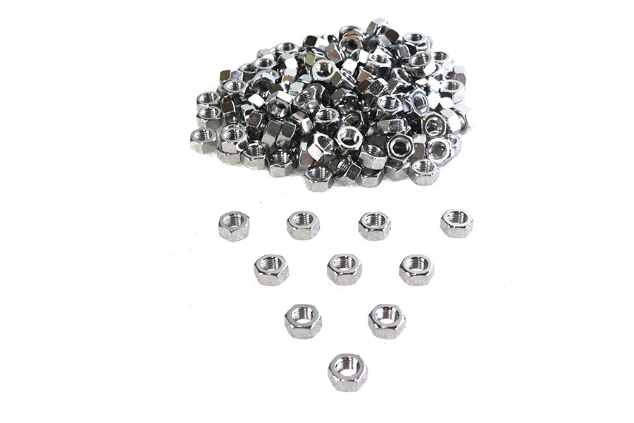 Chrome Hex Nuts 5/16-24