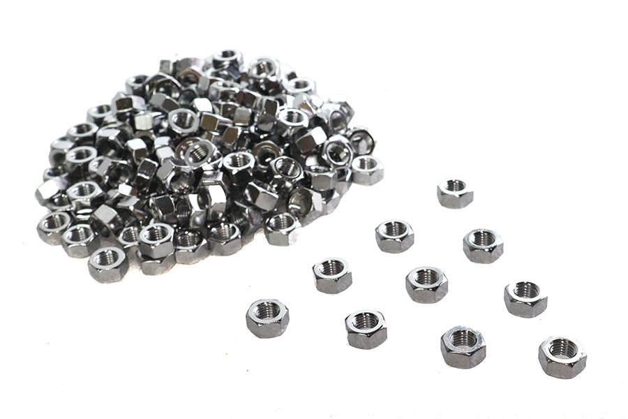 Chrome Hex Nuts 5/16-24