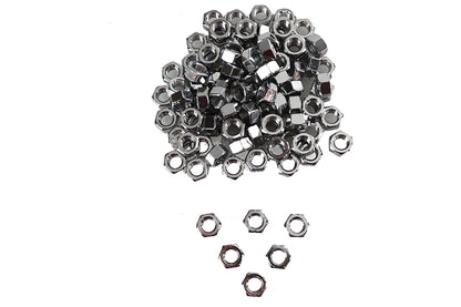Chrome Hex Nuts 7/16-20