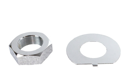 Fork Stem Chrome Nut and Lock Washer Kit