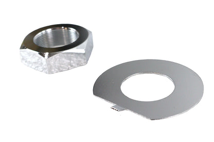 Fork Stem Chrome Nut and Lock Washer Kit