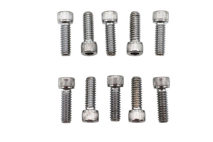 Allen Socket Cap Bolt Knurled Chrome 1/4 X 3/4