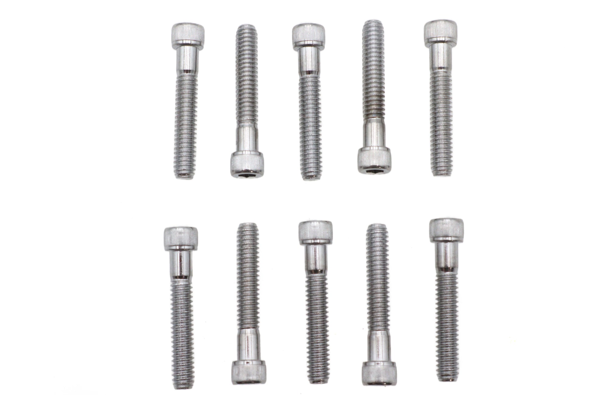 Allen Socket Cap Bolt Knurled Chrome 1/4 X 1-1/2