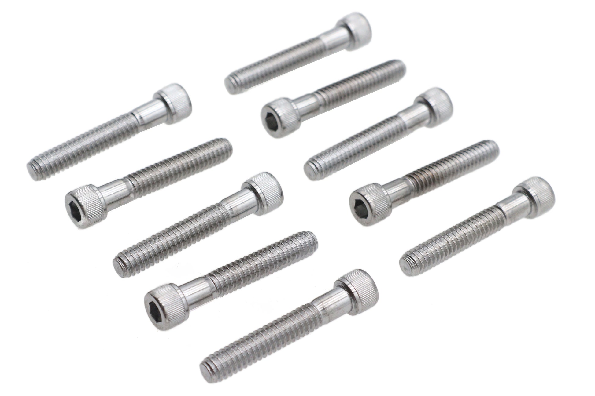 Allen Socket Cap Bolt Knurled Chrome 1/4 X 1-1/2