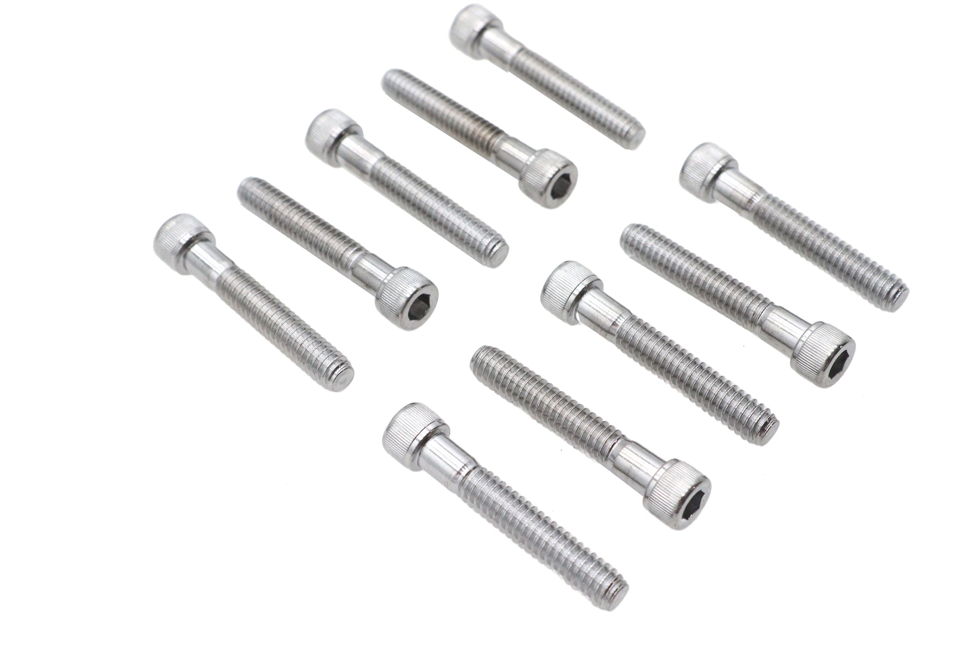 Allen Socket Cap Bolt Knurled Chrome 1/4 X 1-1/2