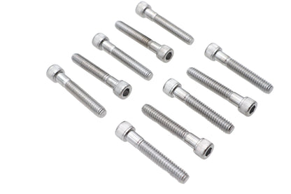 Allen Socket Cap Bolt Knurled Chrome 1/4 X 1-1/2