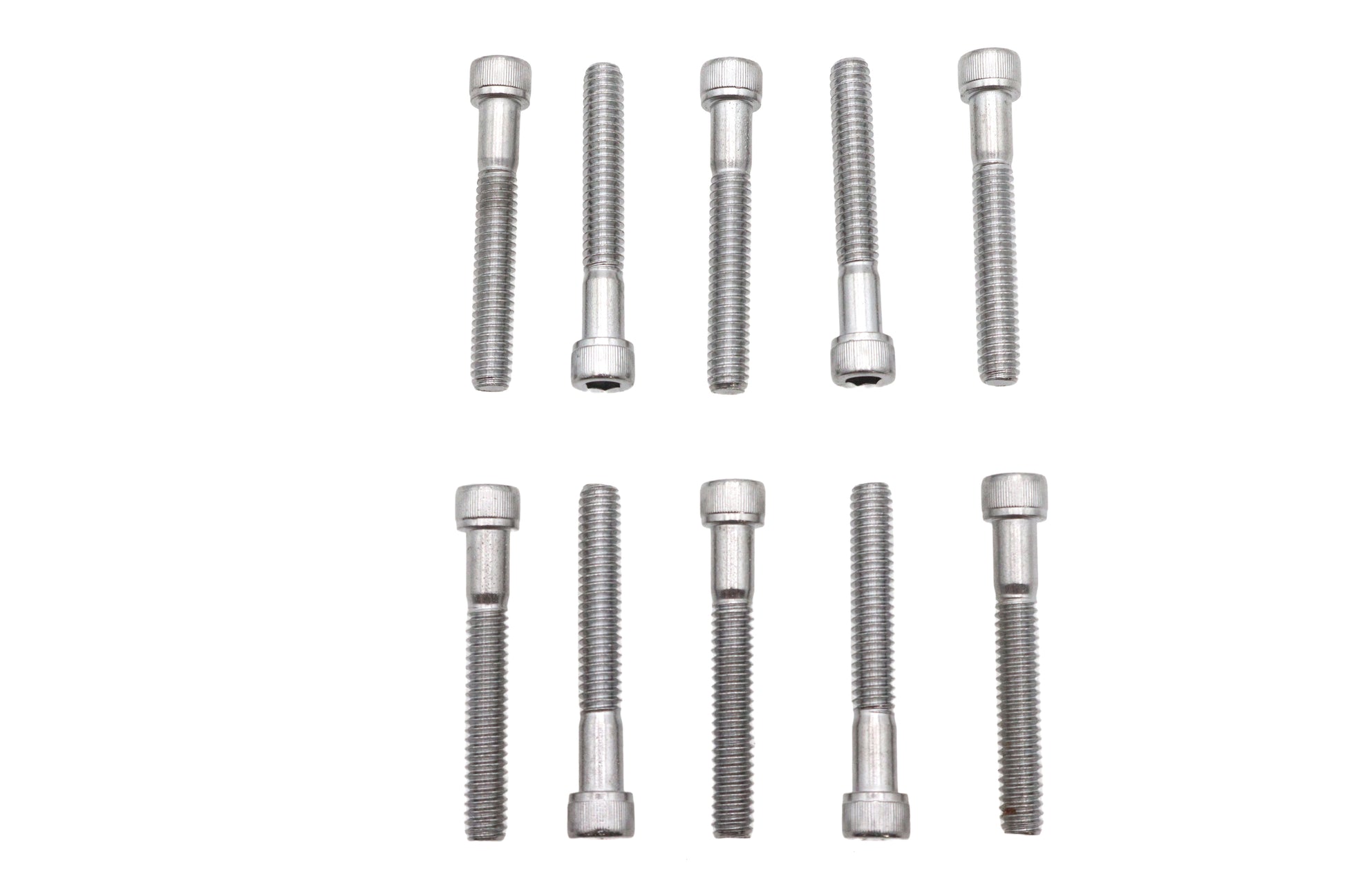 Allen Socket Cap Bolt Knurled Chrome 1/4 X 1-3/4