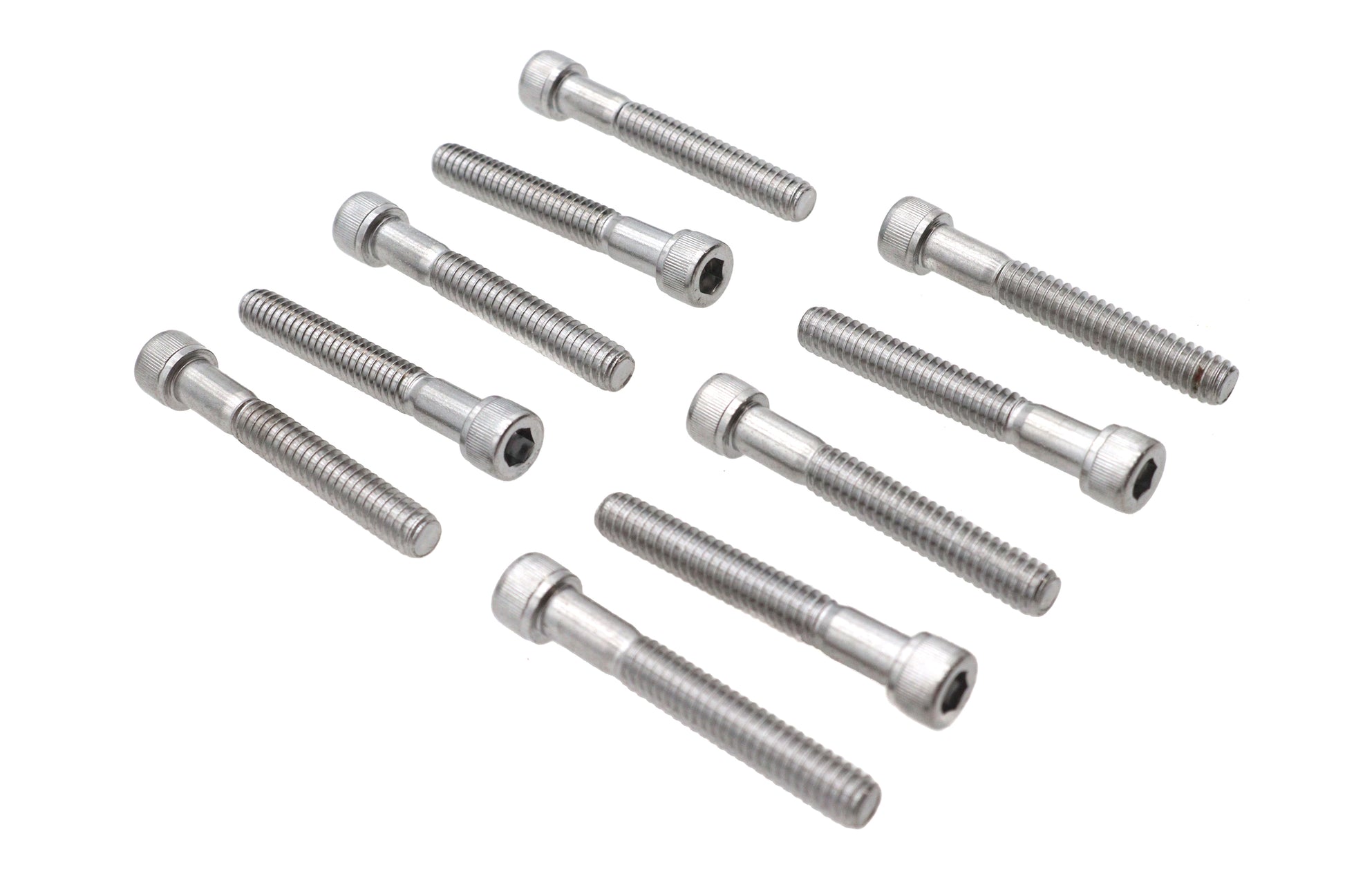Allen Socket Cap Bolt Knurled Chrome 1/4 X 1-3/4
