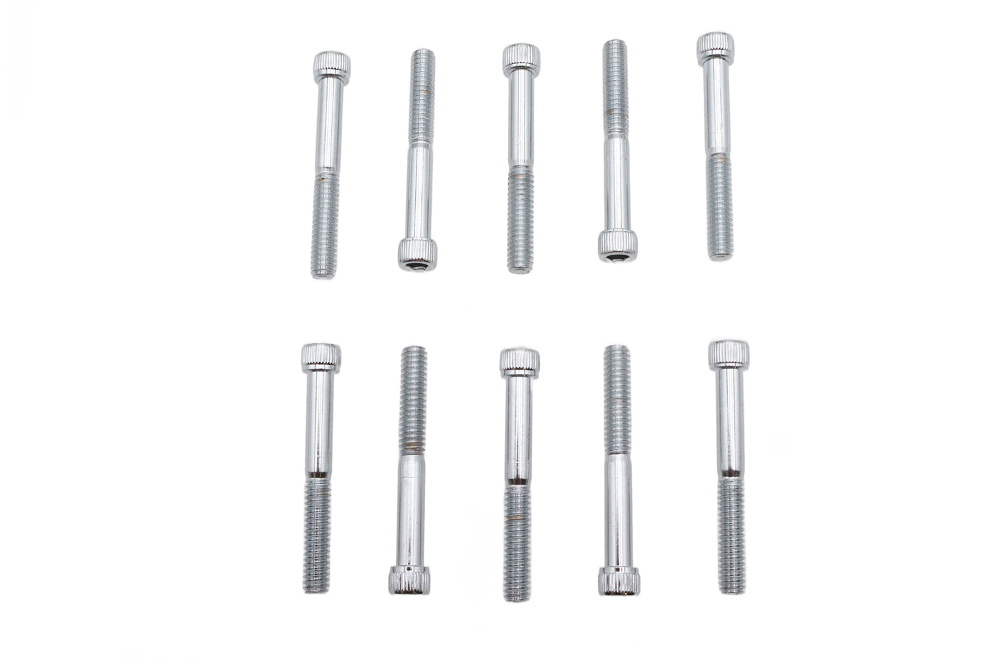 Allen Socket Cap Bolt Knurled Chrome 1/4 X 2