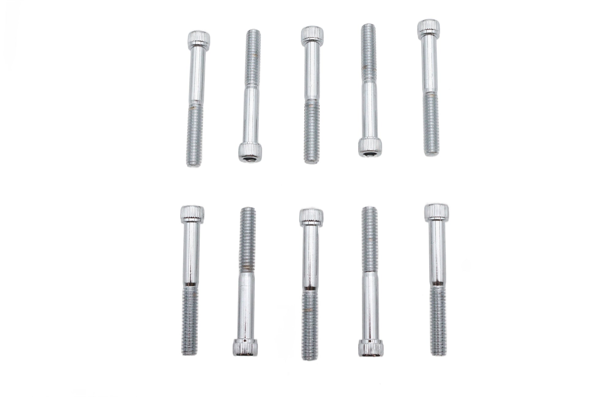 Allen Socket Cap Bolt Knurled Chrome 1/4 X 2