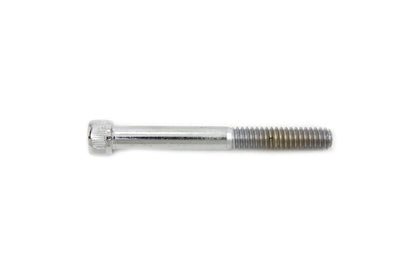 Allen Socket Cap Bolt Knurled Chrome 1/4-20 X 2-1/4